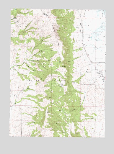 Clifton, ID USGS Topographic Map