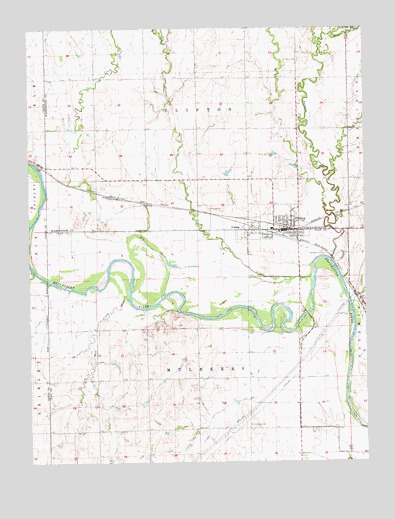 Clifton, KS USGS Topographic Map