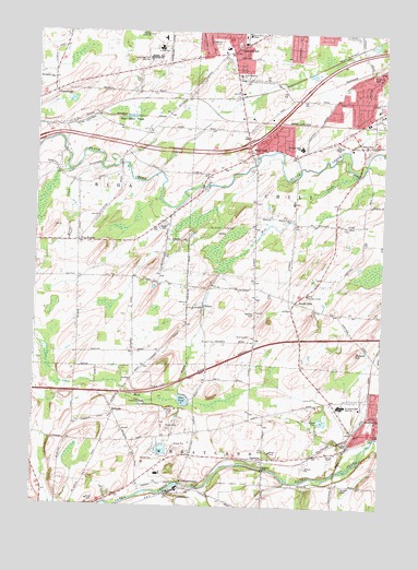 Clifton, NY USGS Topographic Map