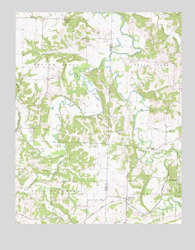 Clifton City, MO USGS Topographic Map