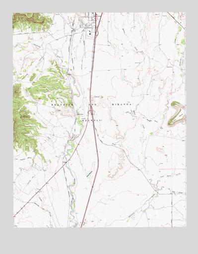 Clifton House, NM USGS Topographic Map