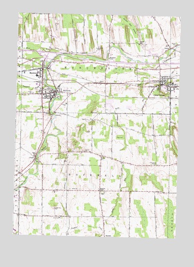 Clifton Springs, NY USGS Topographic Map