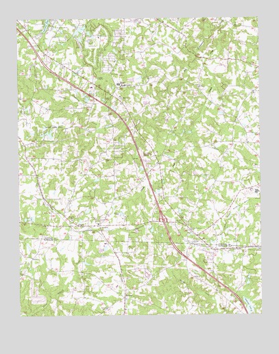 Climax, NC USGS Topographic Map