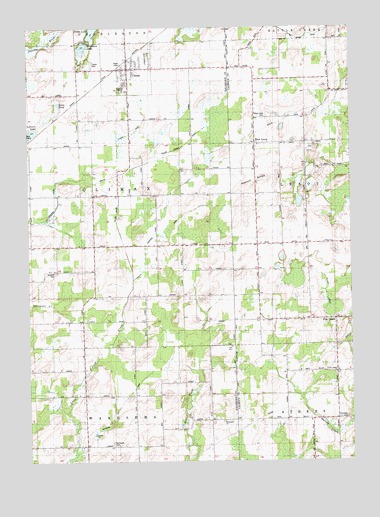 Climax, MI USGS Topographic Map