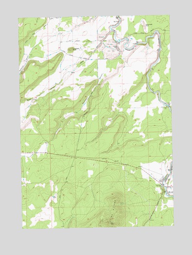 Cline Falls, OR USGS Topographic Map