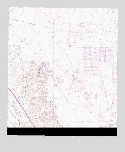 Clint NW, TX USGS Topographic Map