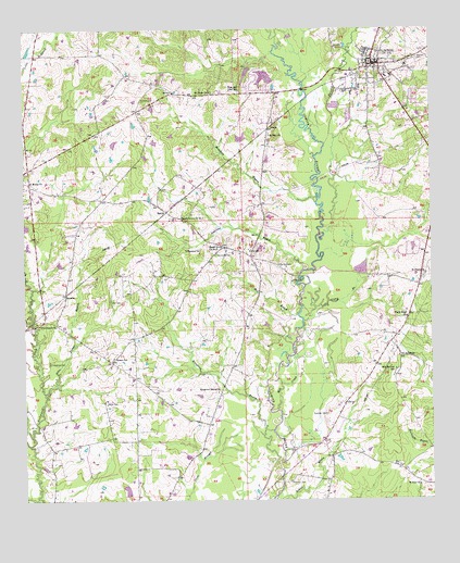 Clinton, LA USGS Topographic Map