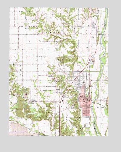 Clinton, IN USGS Topographic Map