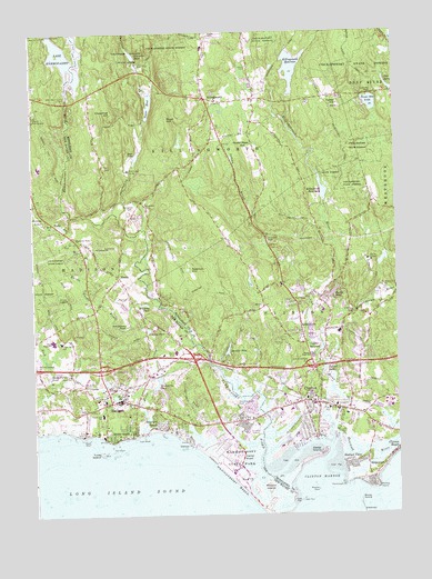 Clinton, CT USGS Topographic Map