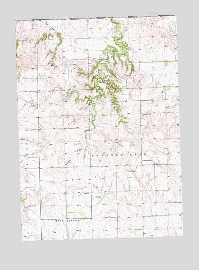 Clinton NE, NE USGS Topographic Map
