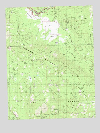 Clio, CA USGS Topographic Map