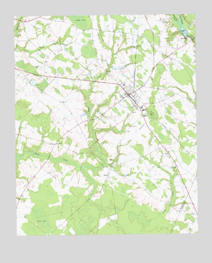 Clio, SC USGS Topographic Map