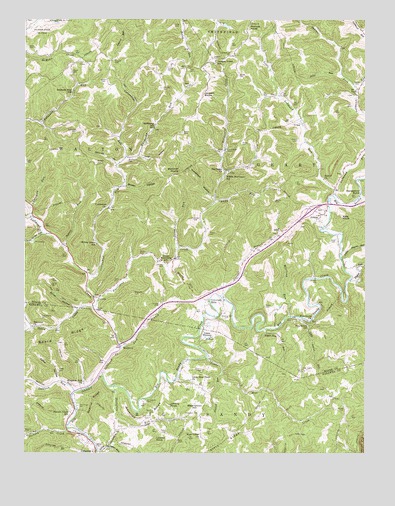 Clio, WV USGS Topographic Map