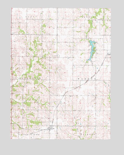 Clio, IA USGS Topographic Map