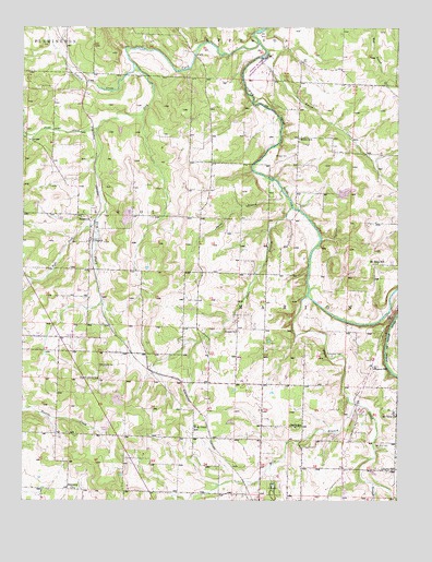 Cliquot, MO USGS Topographic Map