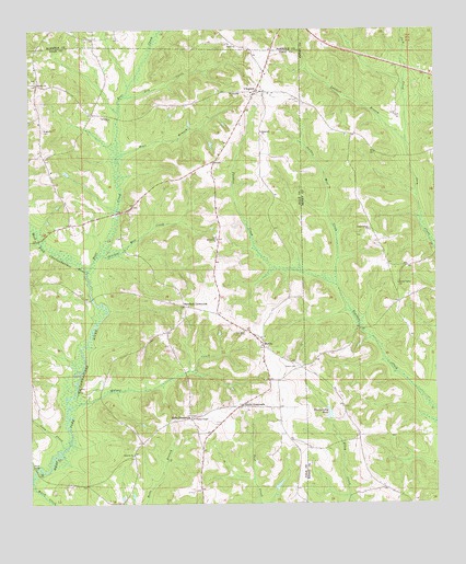 Clopton, AL USGS Topographic Map
