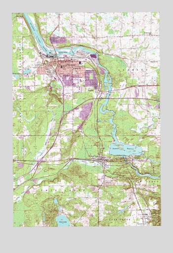 Cloquet, MN USGS Topographic Map
