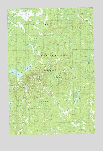 Cloquet Lake, MN USGS Topographic Map