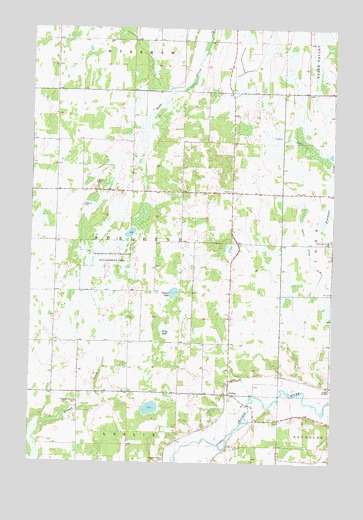 Clotho, MN USGS Topographic Map