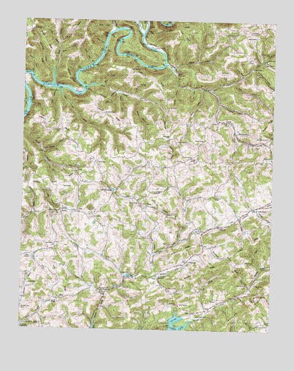Clouds, TN USGS Topographic Map