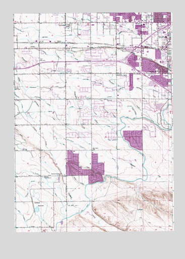 Cloverdale, ID USGS Topographic Map