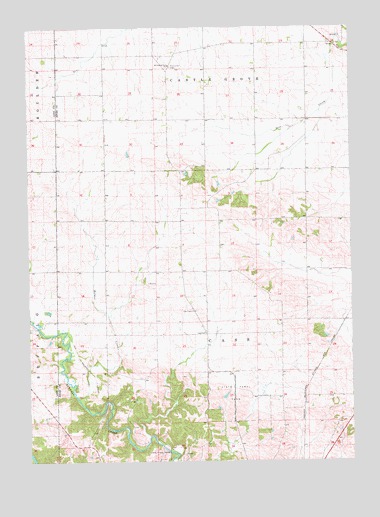 Anamosa NE, IA USGS Topographic Map