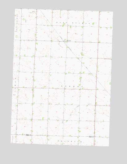 Cloverdale, IA USGS Topographic Map
