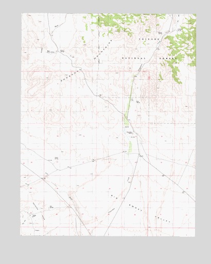 Cloverdale Ranch, NV USGS Topographic Map