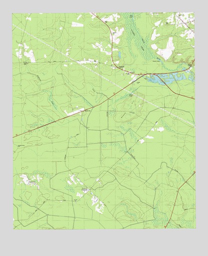 Clubhouse Crossroads, SC USGS Topographic Map