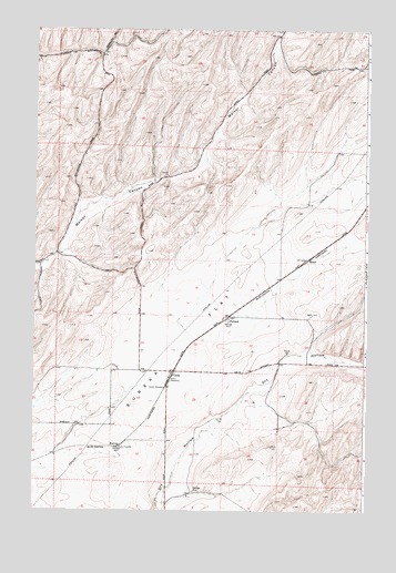 Clyde, WA USGS Topographic Map