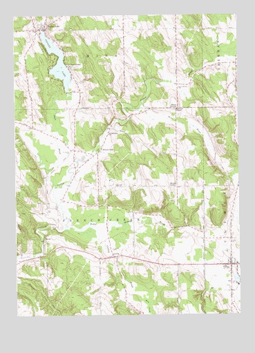 Clymer, NY USGS Topographic Map