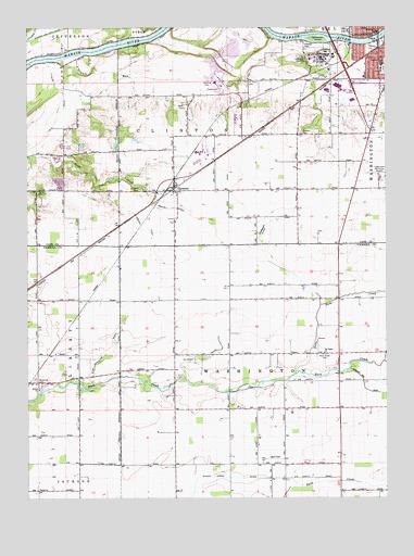 Clymers, IN USGS Topographic Map