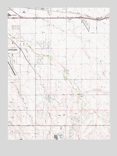 Coal Creek, CO USGS Topographic Map