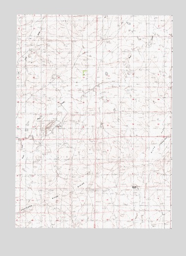 Coal Draw South, WY USGS Topographic Map