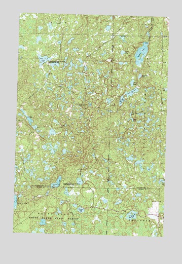 Anchor Hill, MN USGS Topographic Map