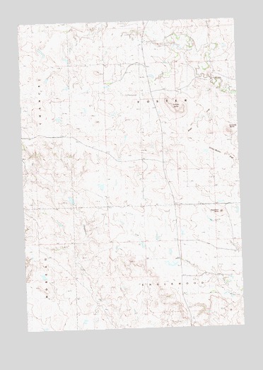 Coal Springs SW, SD USGS Topographic Map