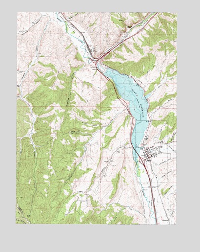 Coalville, UT USGS Topographic Map