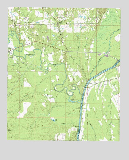 Coatopa, AL USGS Topographic Map