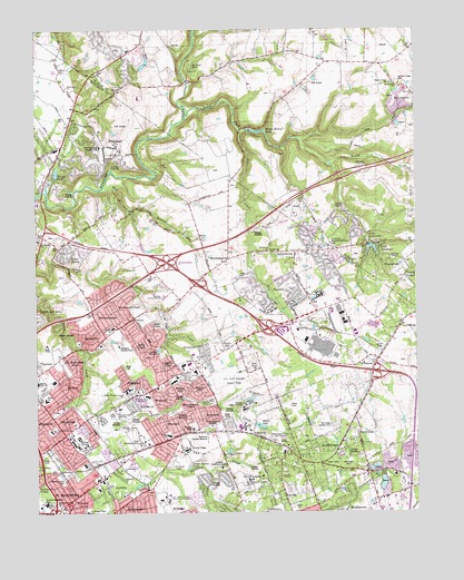 Anchorage, KY USGS Topographic Map