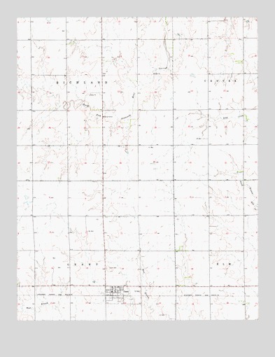 Coats, KS USGS Topographic Map
