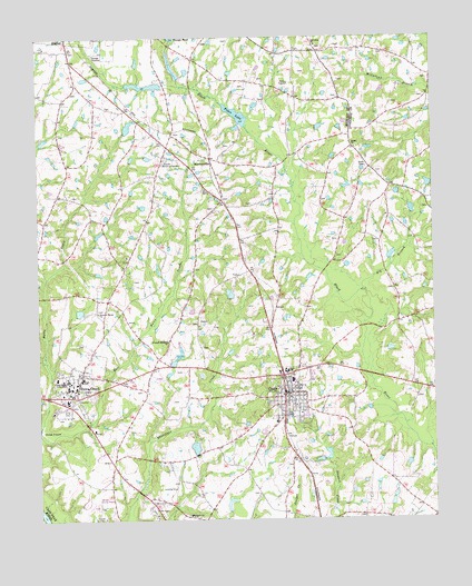 Coats, NC USGS Topographic Map