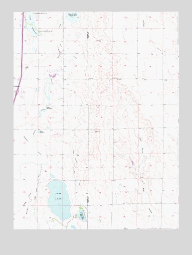 Cobb Lake, CO USGS Topographic Map