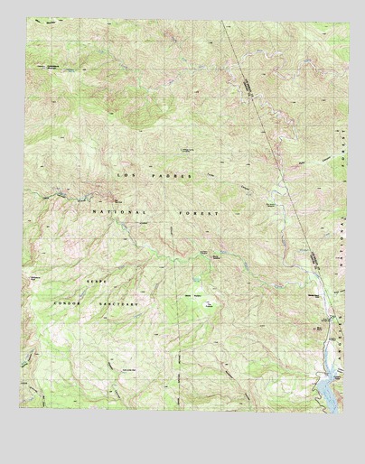 Cobblestone Mountain, CA USGS Topographic Map