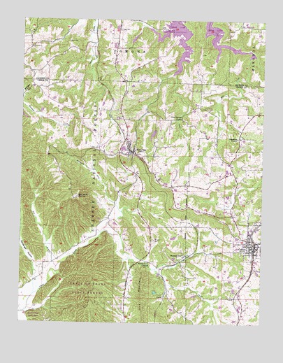 Cobden, IL USGS Topographic Map