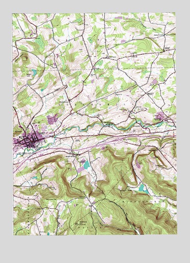 Cobleskill, NY USGS Topographic Map