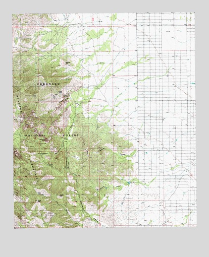 Cochise Stronghold, AZ USGS Topographic Map