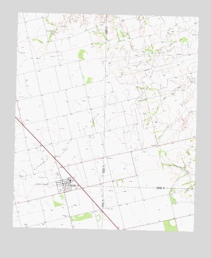 Ackerly, TX USGS Topographic Map
