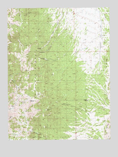 Cockalorum Spring, NV USGS Topographic Map