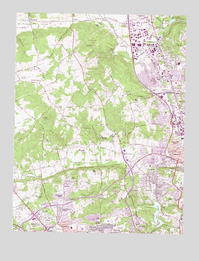 Cockeysville, MD USGS Topographic Map