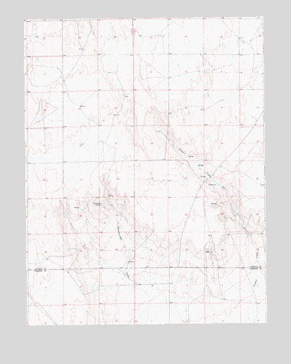 Cockleburr Springs, CO USGS Topographic Map